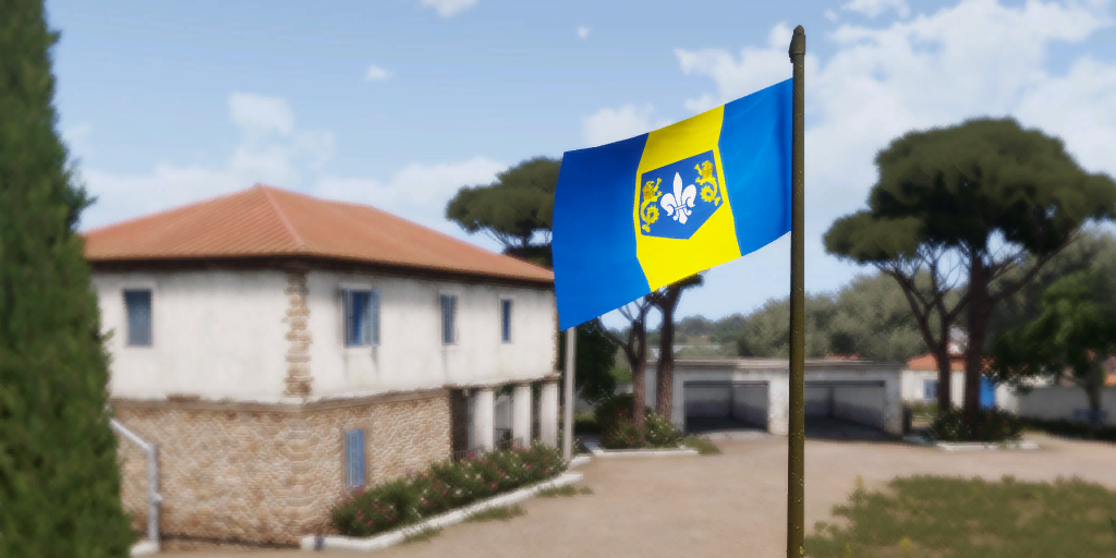 GP Flag flying over Malden